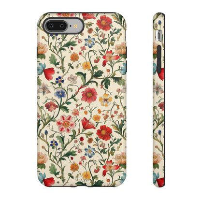 Victorian Meadow | Arts & Crafts Floral Phone Case