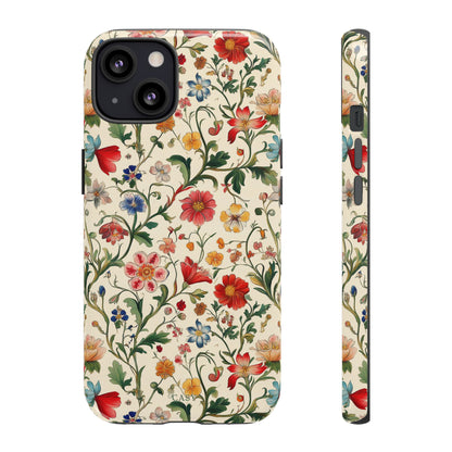 Victorian Meadow | Arts & Crafts Floral Phone Case