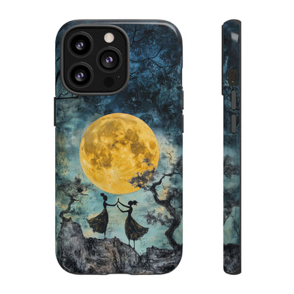 Moonrise Rendezvous | Moon Sisters Phone Case