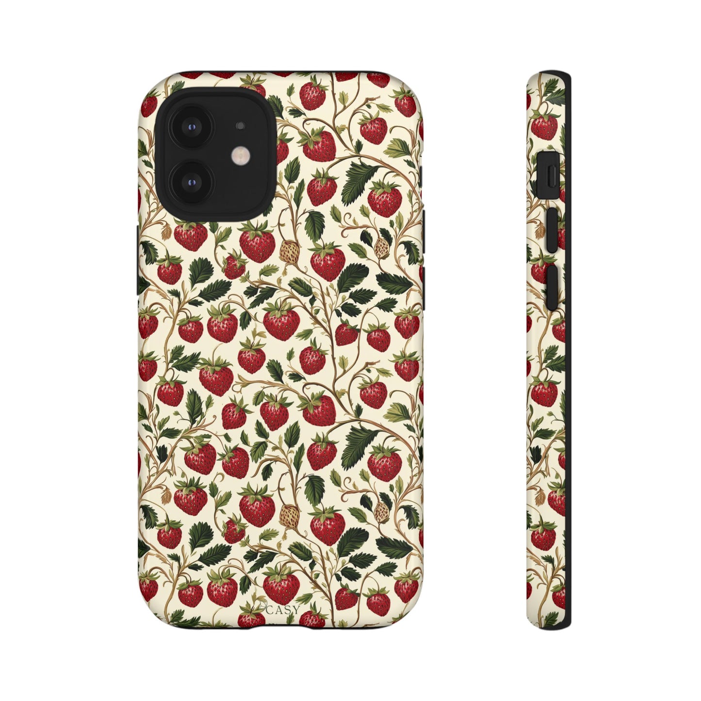 Enchanted Strawberry Patch | Botanical Phone Case