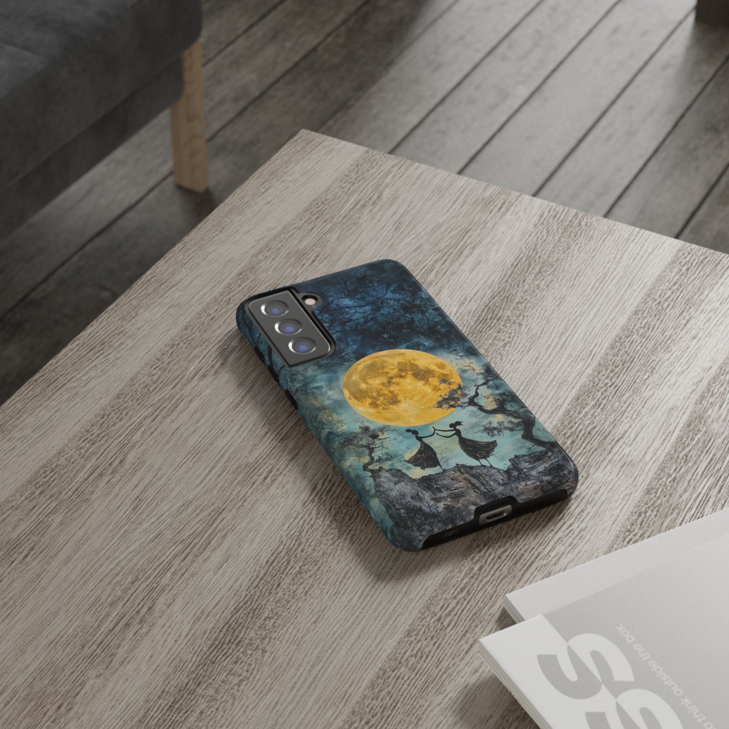 Moonrise Rendezvous | Moon Sisters Phone Case