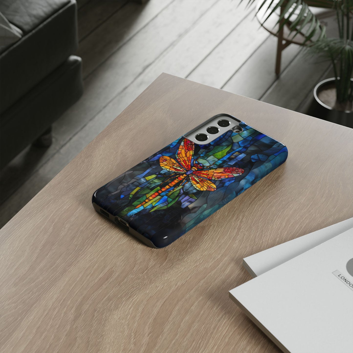 Luminous Ascension | Enchanted Dragonfly Phone Case