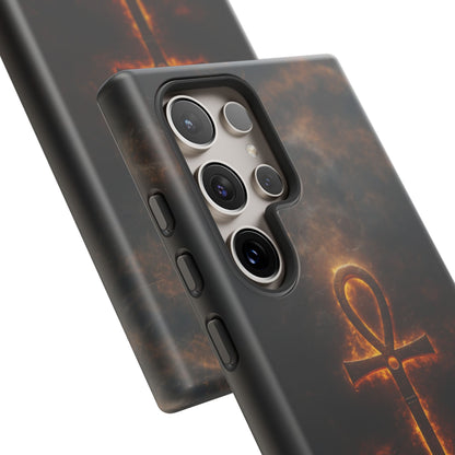 Burning Ankh | Mystic Phone Case