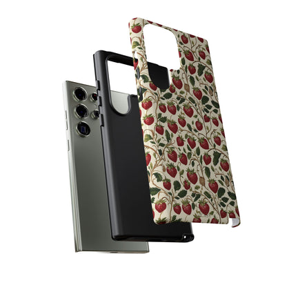 Enchanted Strawberry Patch | Botanical Phone Case