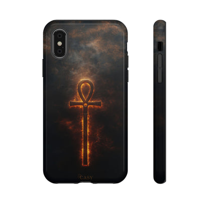 Burning Ankh | Mystic Phone Case