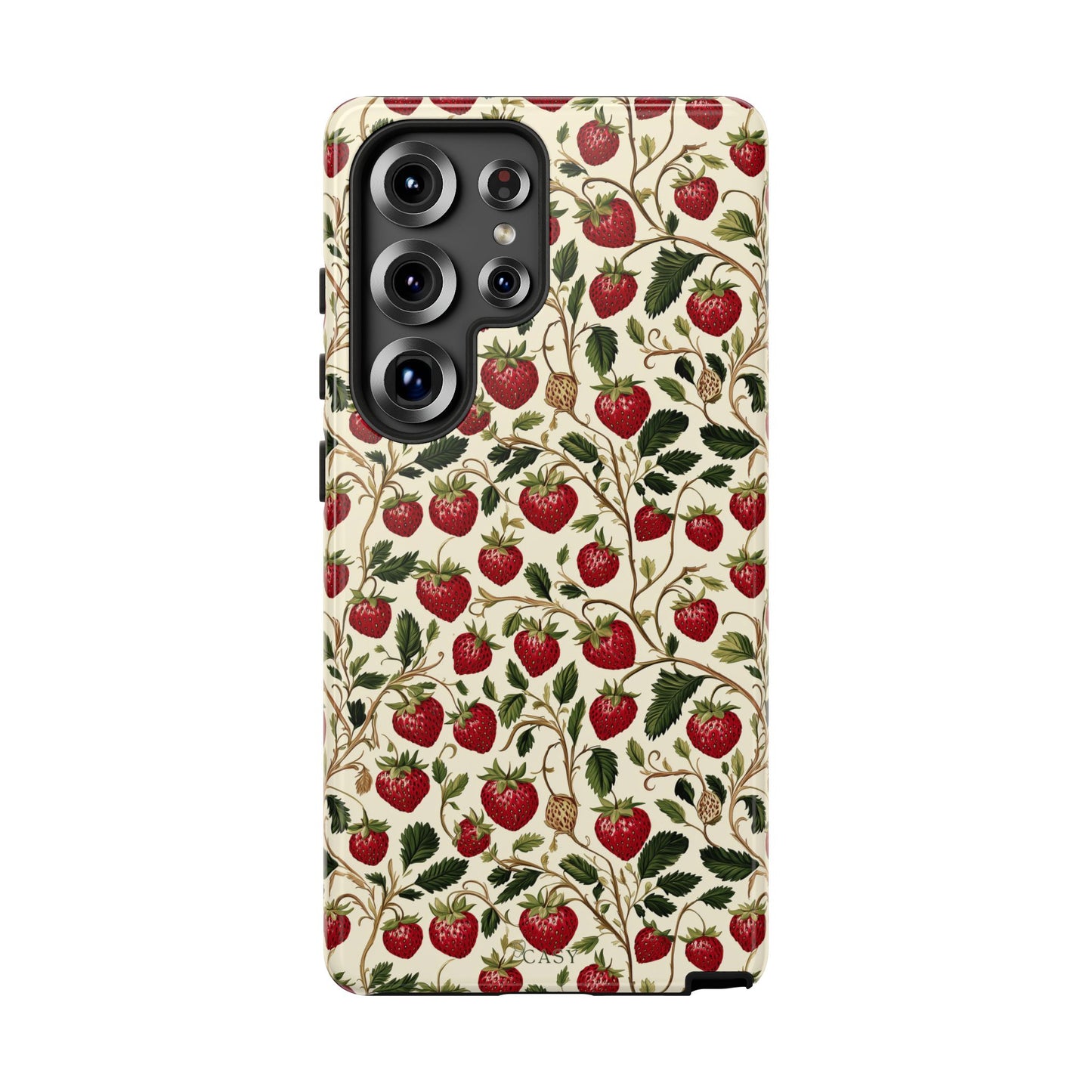 Enchanted Strawberry Patch | Botanical Phone Case