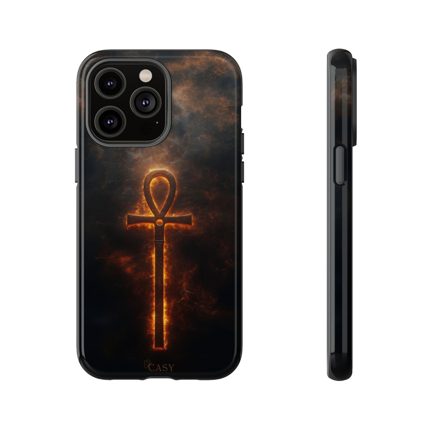 Burning Ankh | Mystic Phone Case