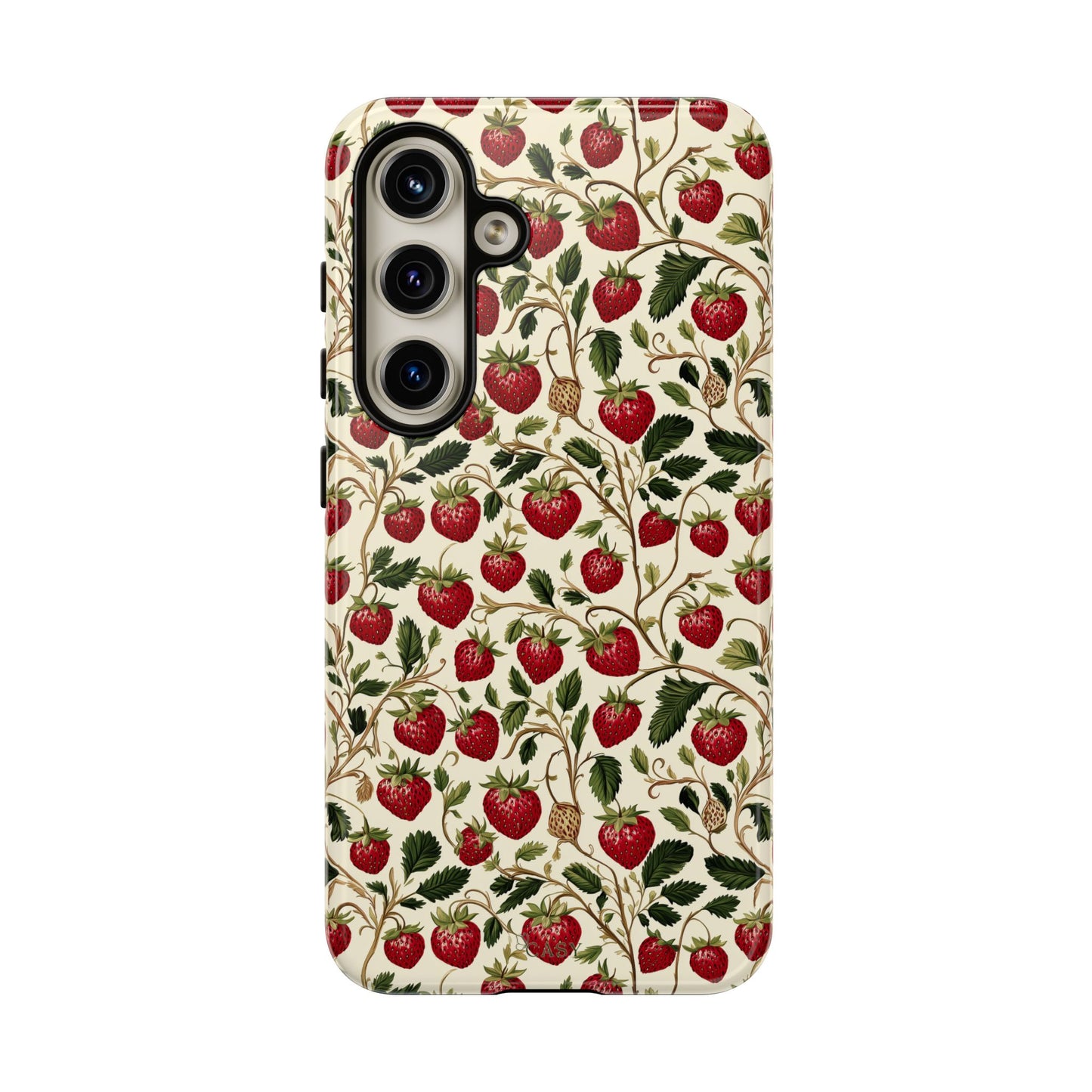 Enchanted Strawberry Patch | Botanical Phone Case
