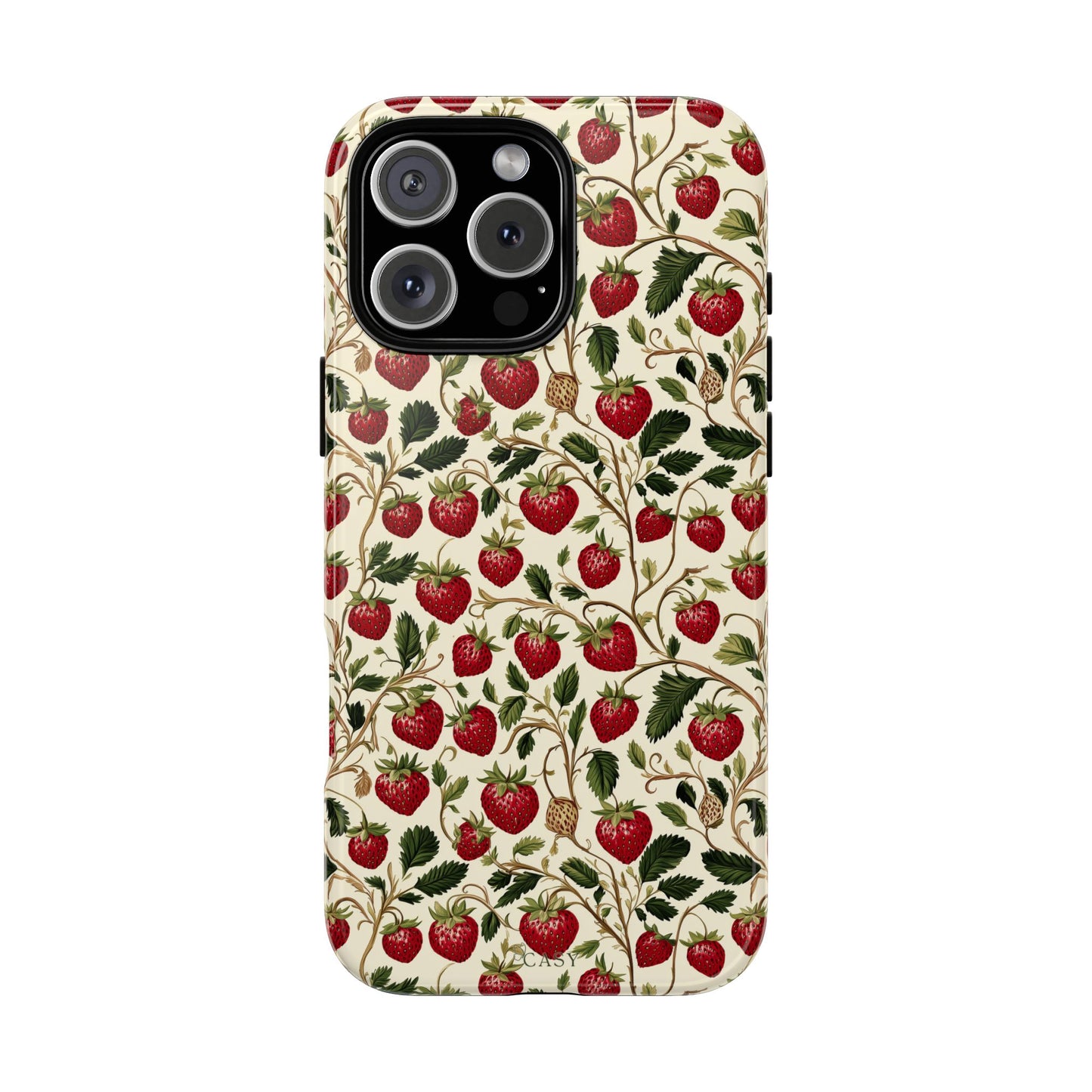 Enchanted Strawberry Patch | Botanical Phone Case
