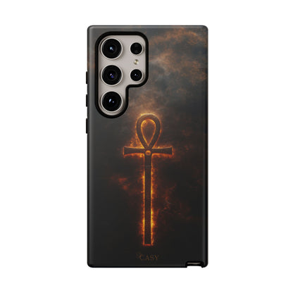 Burning Ankh | Mystic Phone Case