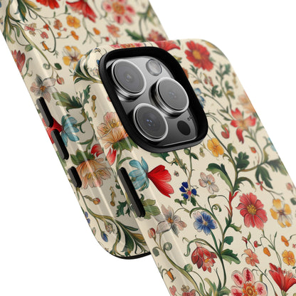 Victorian Meadow | Arts & Crafts Floral Phone Case