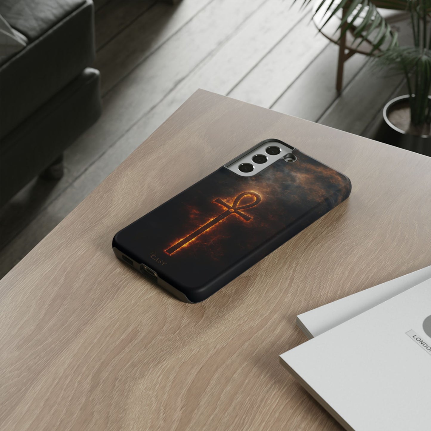 Burning Ankh | Mystic Phone Case