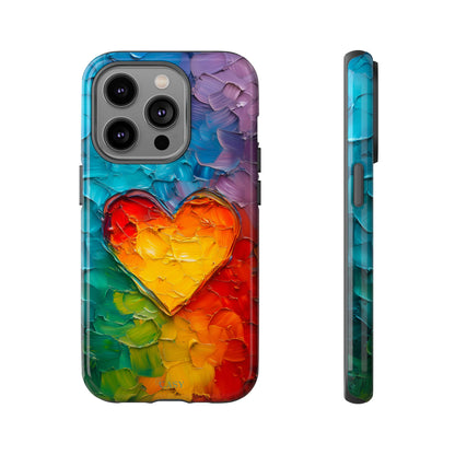 Love’s Spectrum | Impasto Phone Case