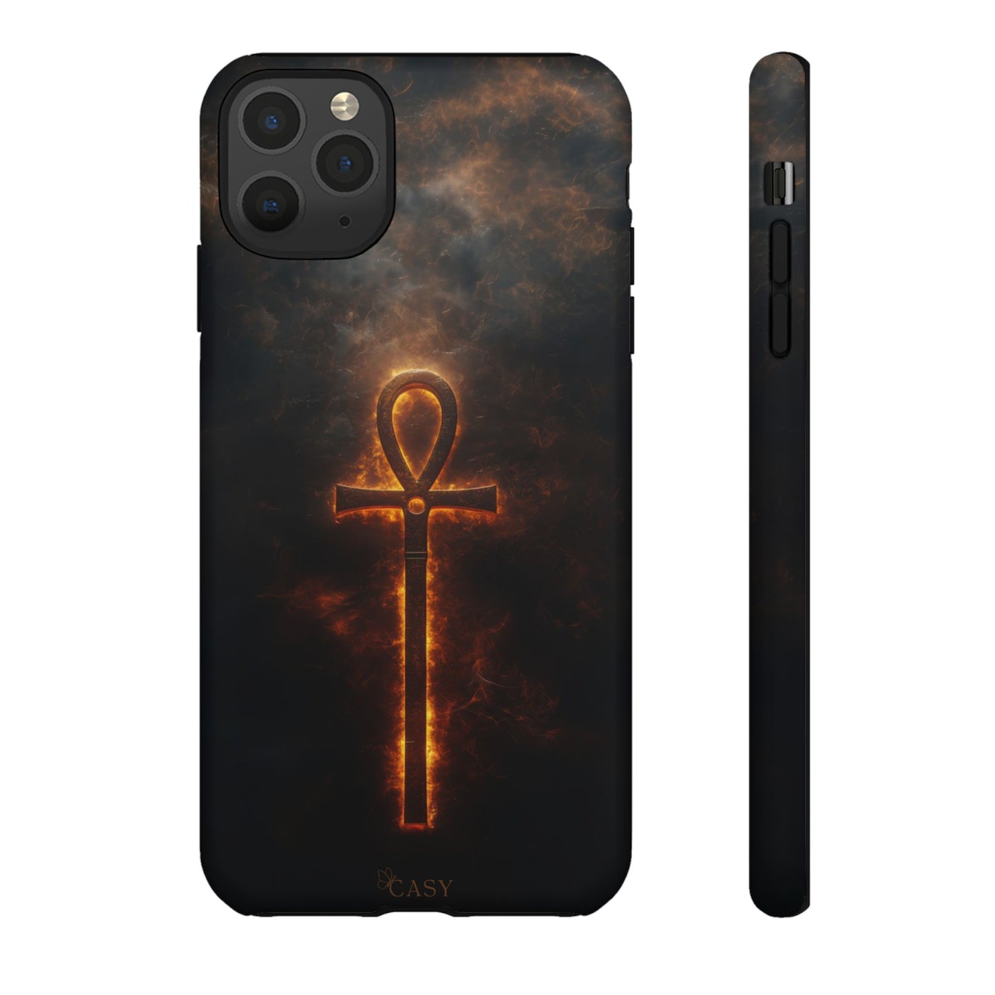 Burning Ankh | Mystic Phone Case