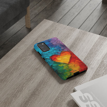 Love’s Spectrum | Impasto Phone Case