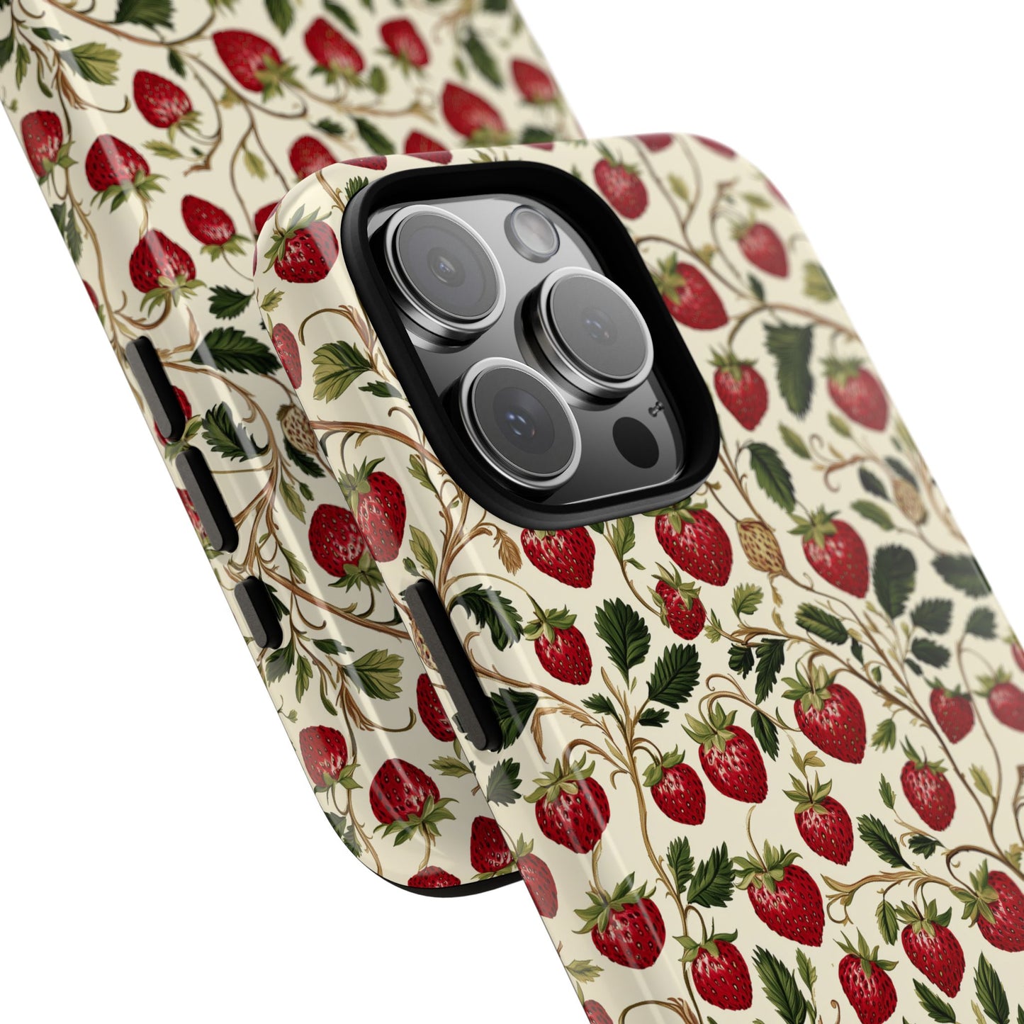 Enchanted Strawberry Patch | Botanical Phone Case