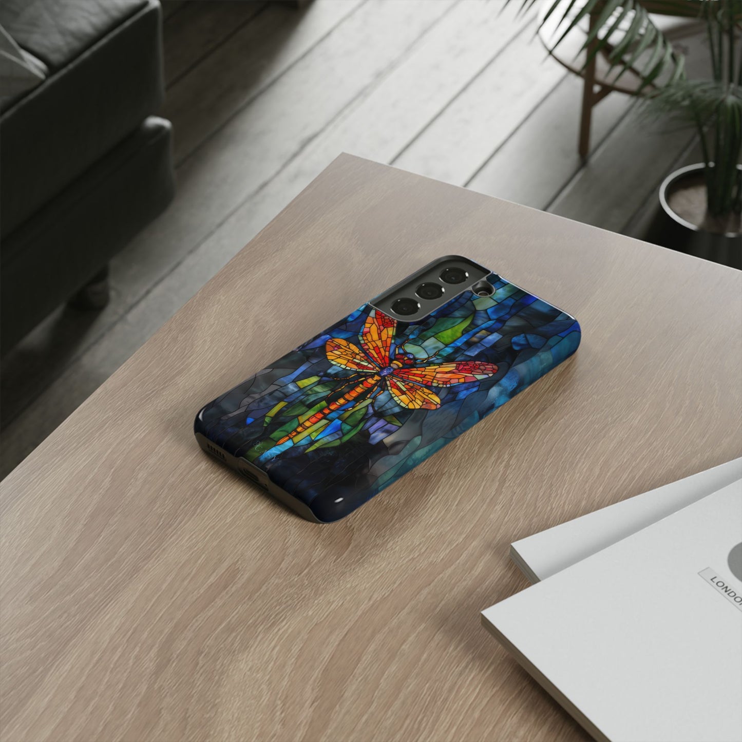 Luminous Ascension | Enchanted Dragonfly Phone Case