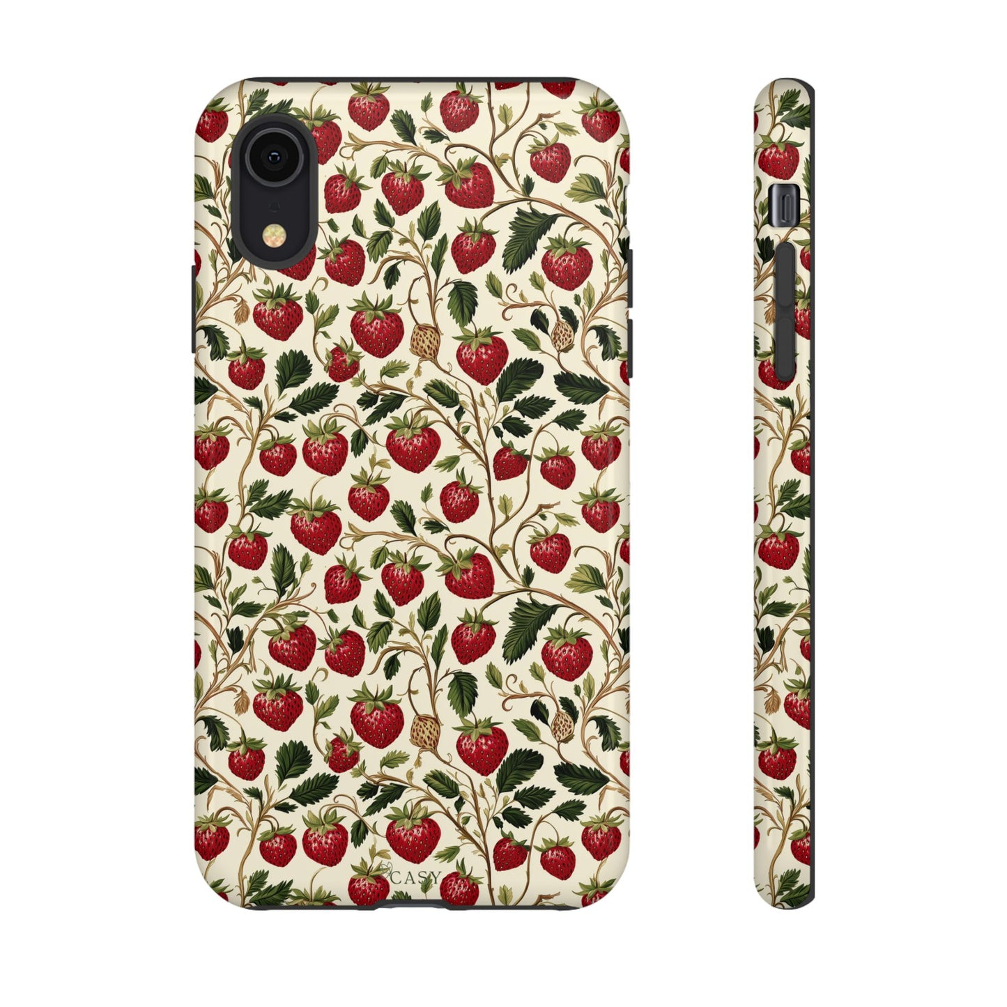 Enchanted Strawberry Patch | Botanical Phone Case