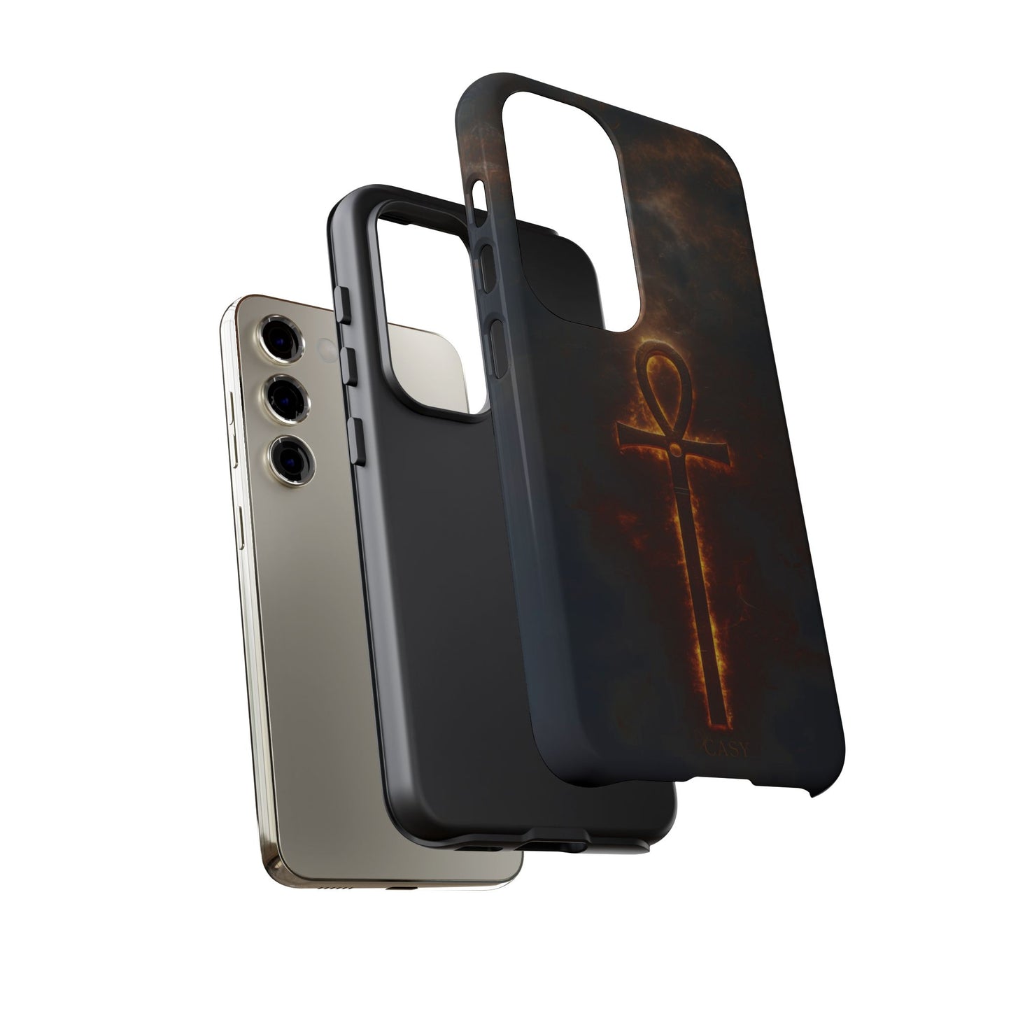 Burning Ankh | Mystic Phone Case