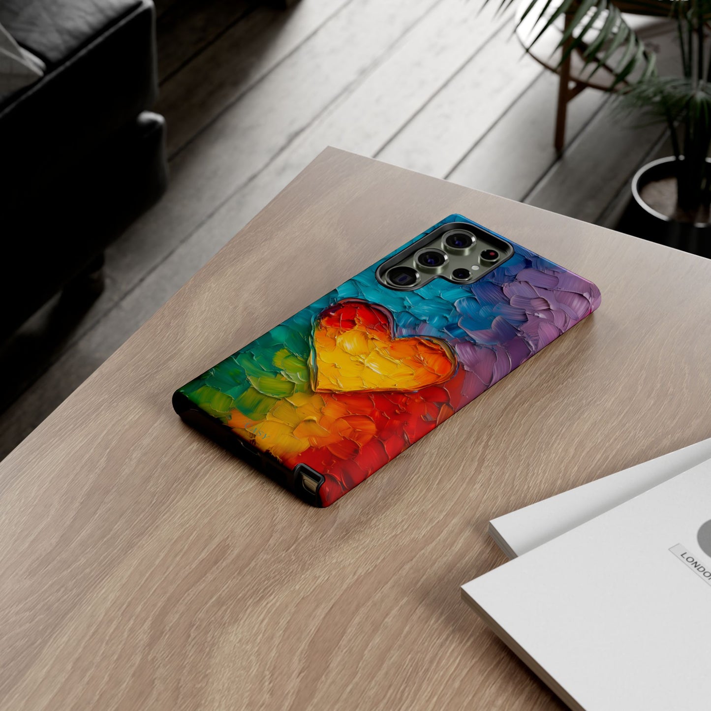 Love’s Spectrum | Impasto Phone Case