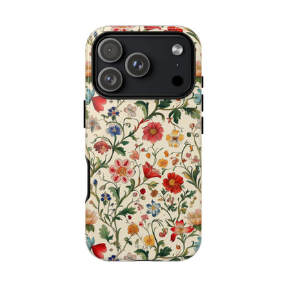 Victorian Meadow | Arts & Crafts Floral Phone Case