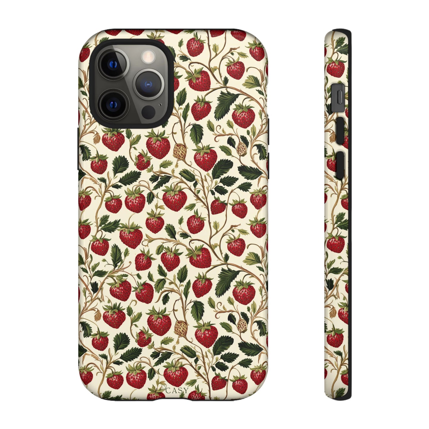 Enchanted Strawberry Patch | Botanical Phone Case