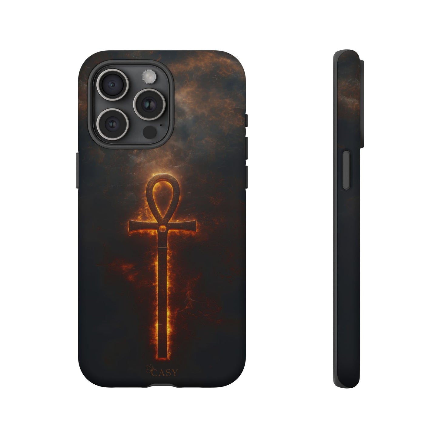 Burning Ankh | Mystic Phone Case