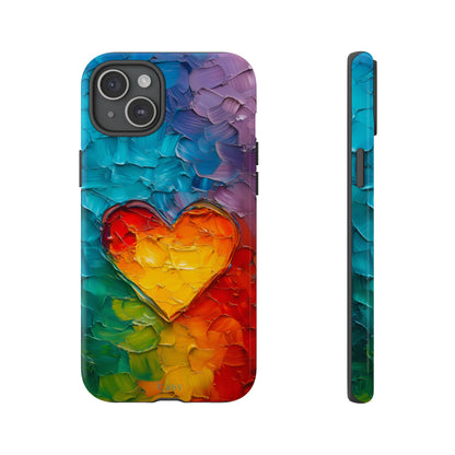 Love’s Spectrum | Impasto Phone Case
