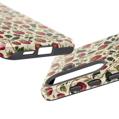 Enchanted Strawberry Patch | Botanical Phone Case