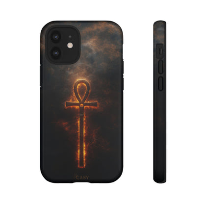 Burning Ankh | Mystic Phone Case