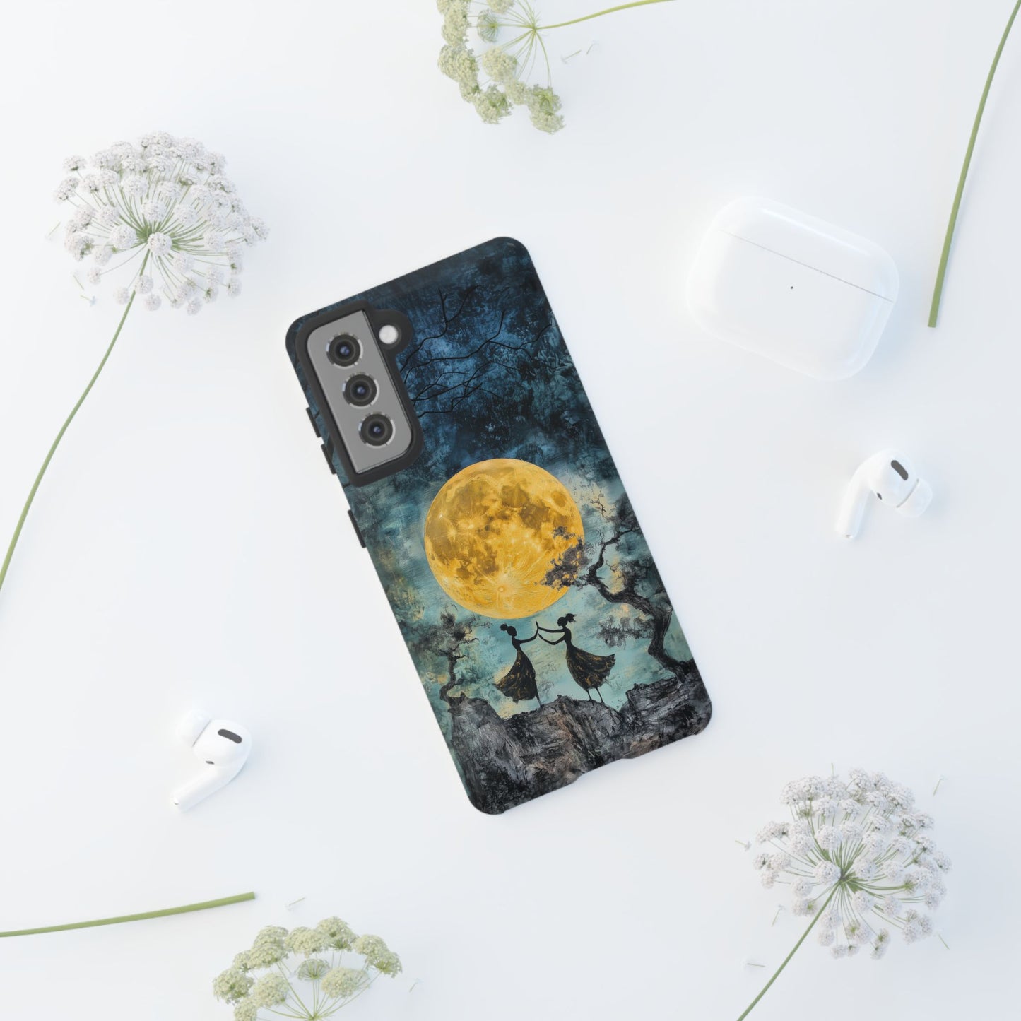 Moonrise Rendezvous | Moon Sisters Phone Case