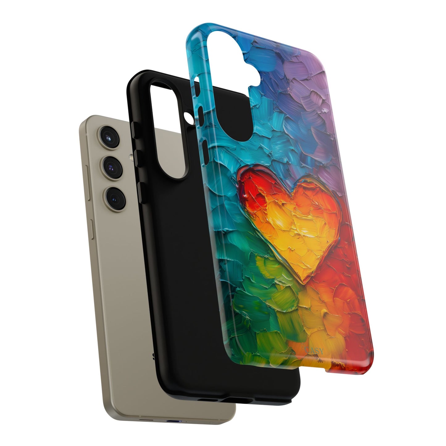 Love’s Spectrum | Impasto Phone Case
