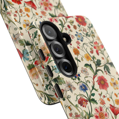 Victorian Meadow | Arts & Crafts Floral Phone Case