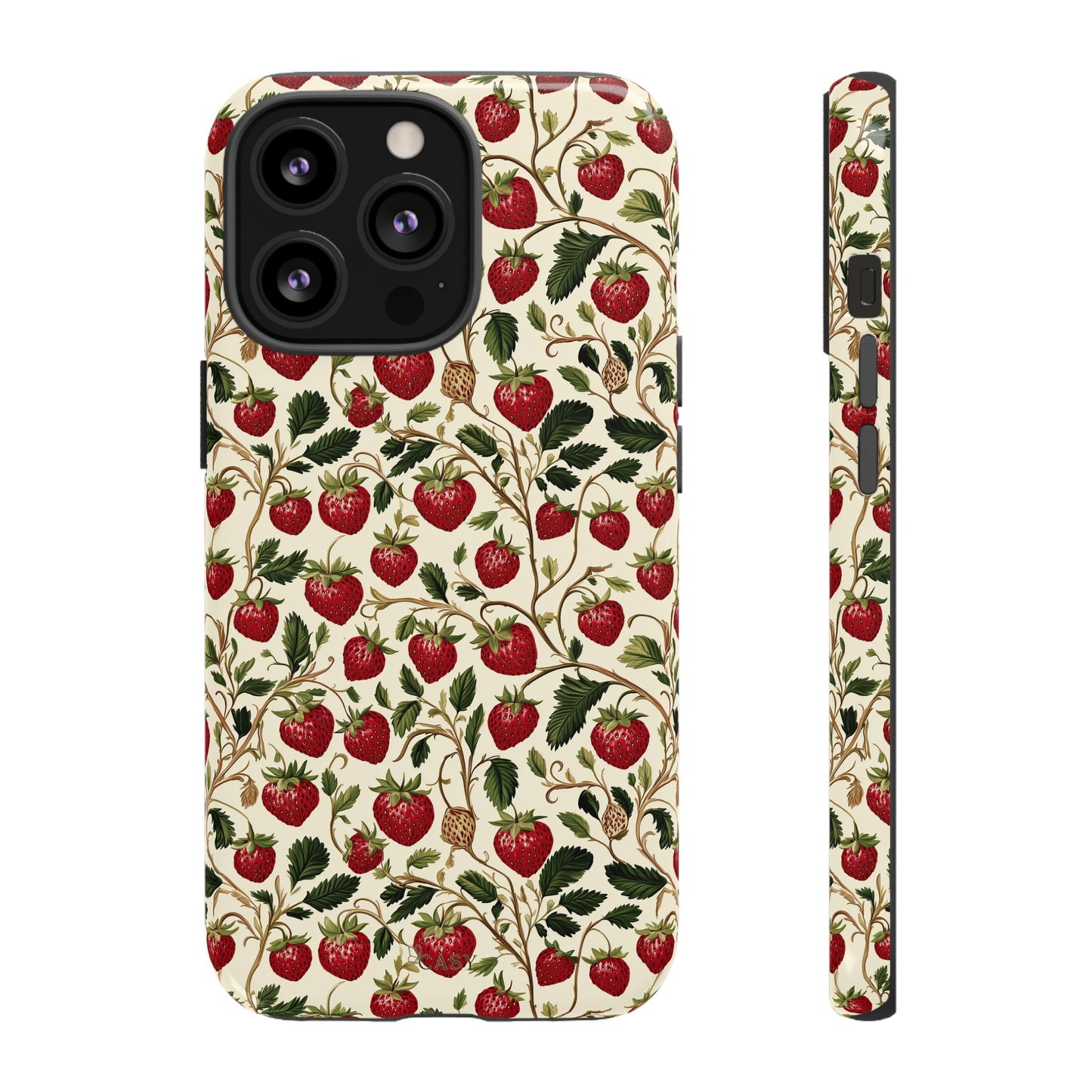 Enchanted Strawberry Patch | Botanical Phone Case