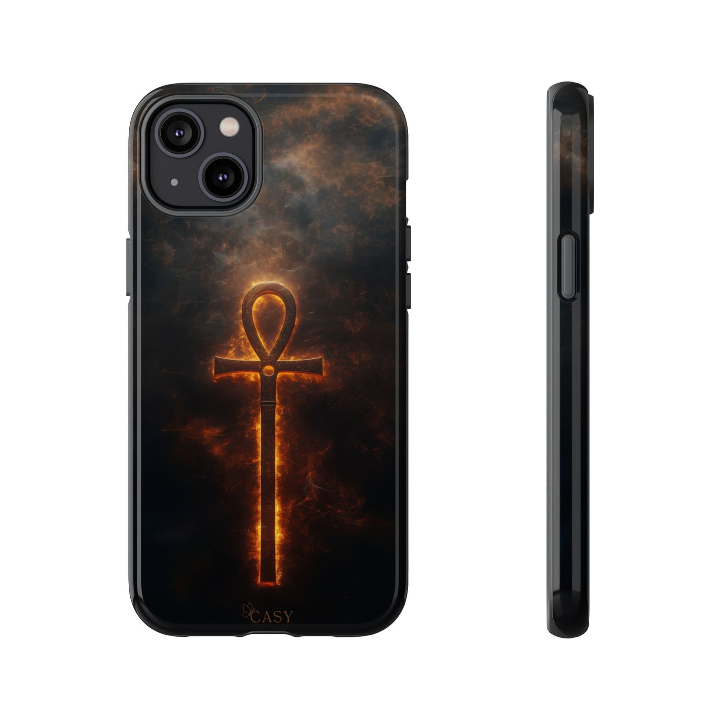 Burning Ankh | Mystic Phone Case
