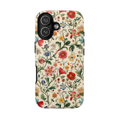 Victorian Meadow | Arts & Crafts Floral Phone Case