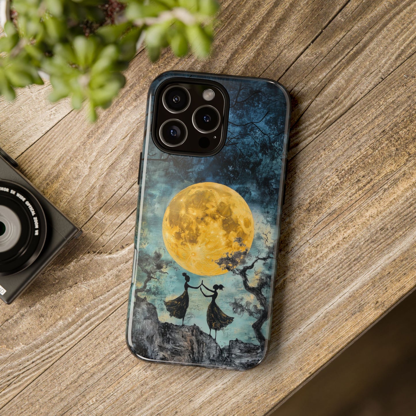 Moonrise Rendezvous iPhone Case