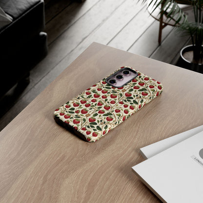 Enchanted Strawberry Patch | Botanical Phone Case