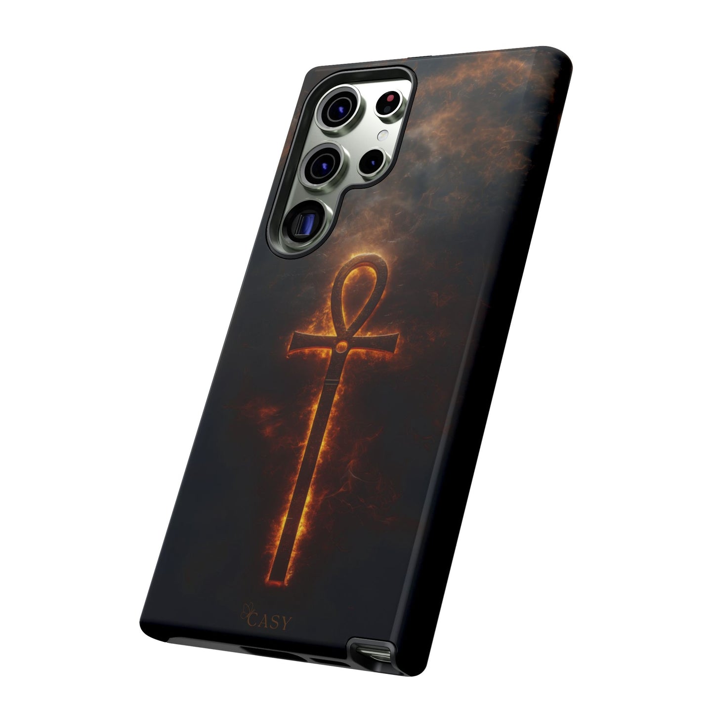Burning Ankh | Mystic Phone Case