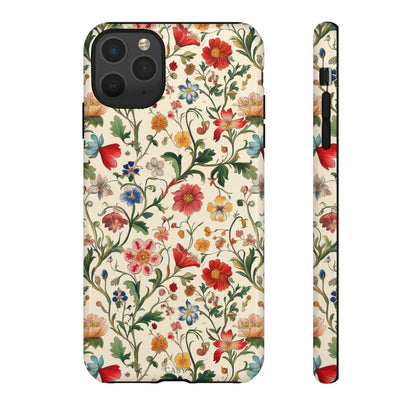 Victorian Meadow | Arts & Crafts Floral Phone Case