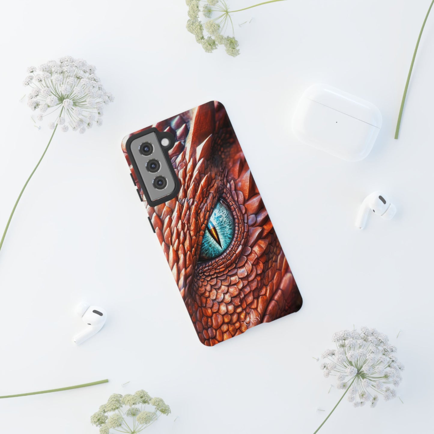 Draco Blue | Dragon Eye Phone Case