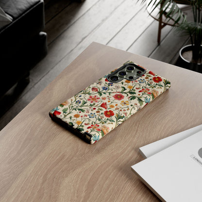 Victorian Meadow | Arts & Crafts Floral Phone Case