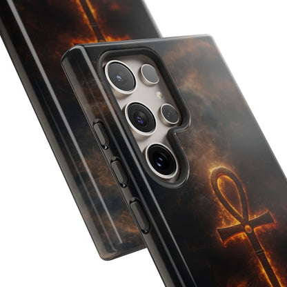 Burning Ankh | Mystic Phone Case