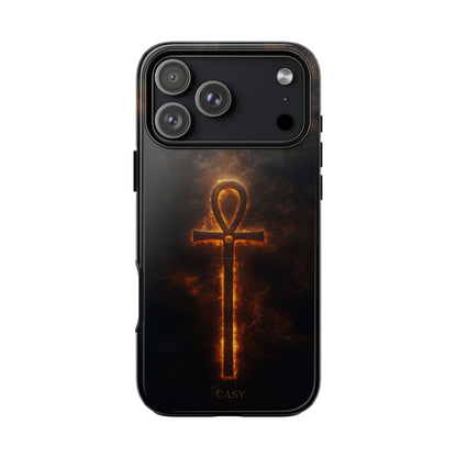 Burning Ankh | Mystic Phone Case