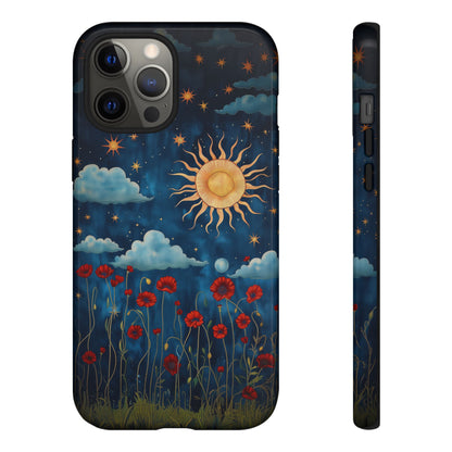 Cosmic Meadow iPhone Case