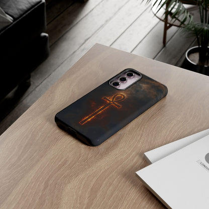 Burning Ankh | Mystic Phone Case