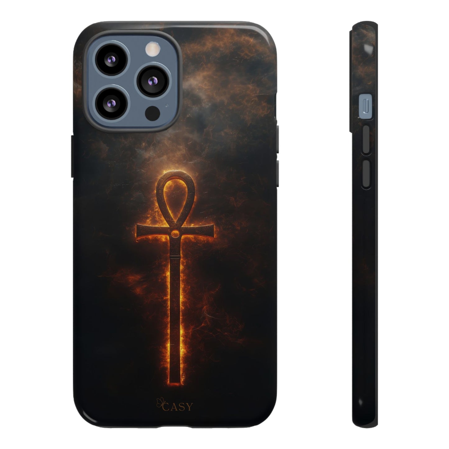 Burning Ankh | Mystic Phone Case