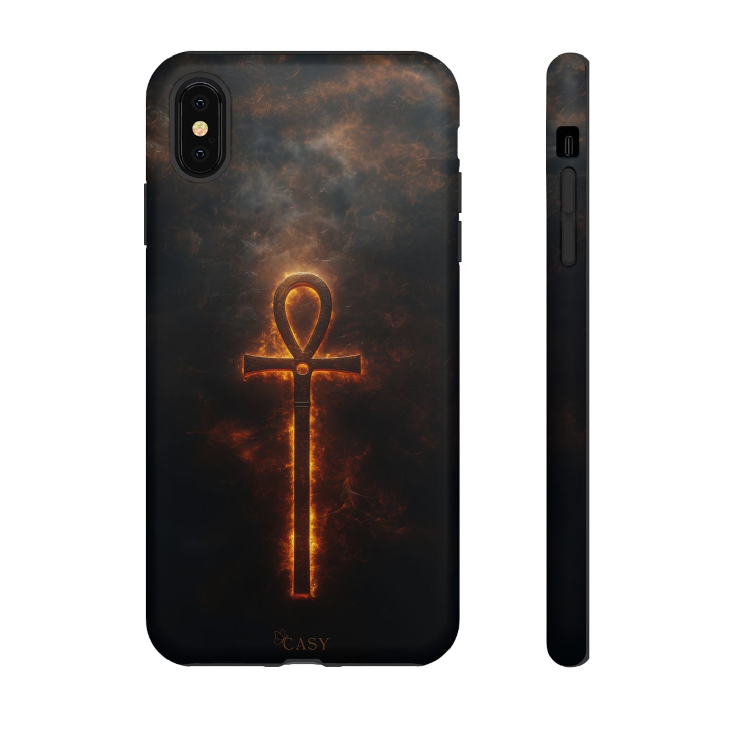 Burning Ankh | Mystic Phone Case