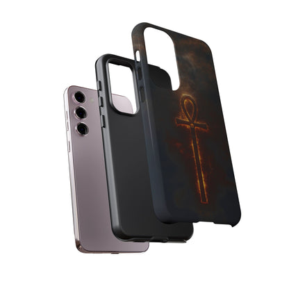 Burning Ankh | Mystic Phone Case