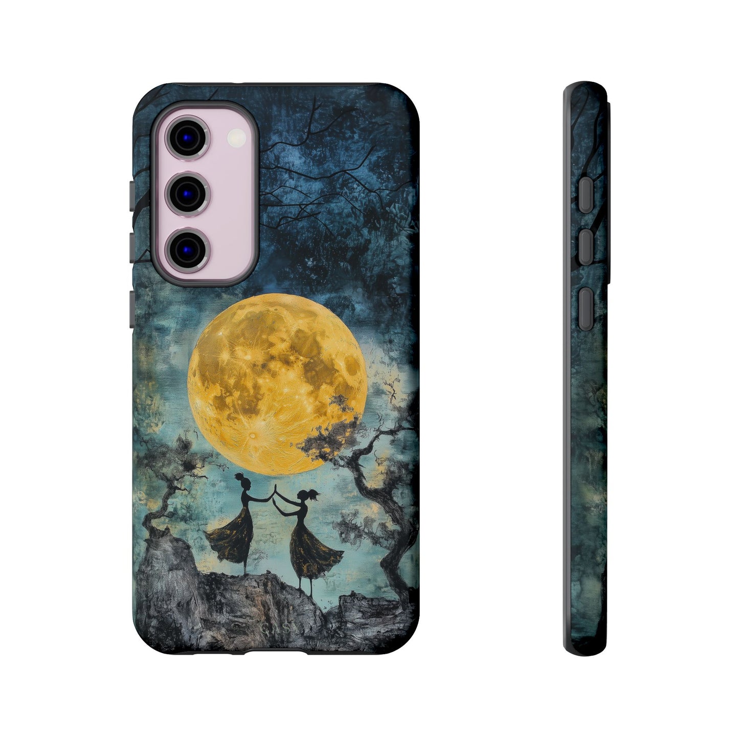 Moonrise Rendezvous | Moon Sisters Phone Case
